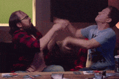 Jeff-and-John-Slap-Fight